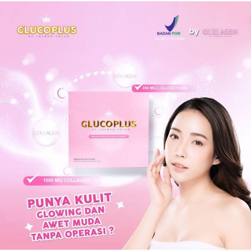 GLUCOPLUS BY minuman GLULAGEN COLLAGEN