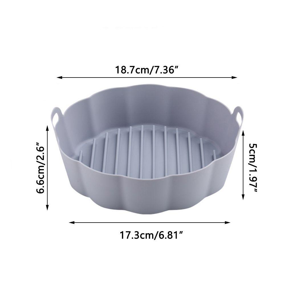 Top Foldable Silicone Pot Pengganti Memasak Reusable Baking Basket