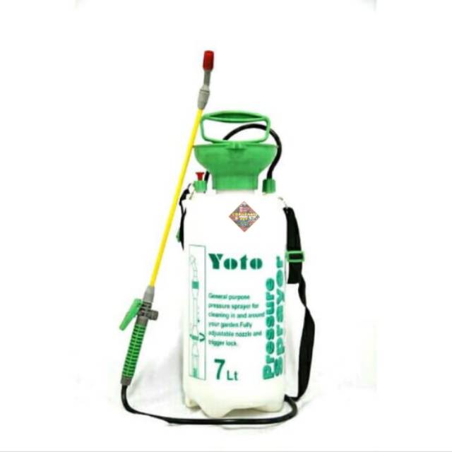 Pressure sprayer YOTO 7 liter (penyemprot tanaman bertekanan)