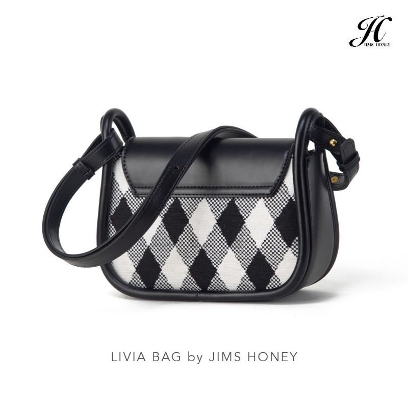 Tas Wanita Jimshoney Livia Bag Import Daily Party Classic - Tas Selempang Murah Trendy Original Jims Honey