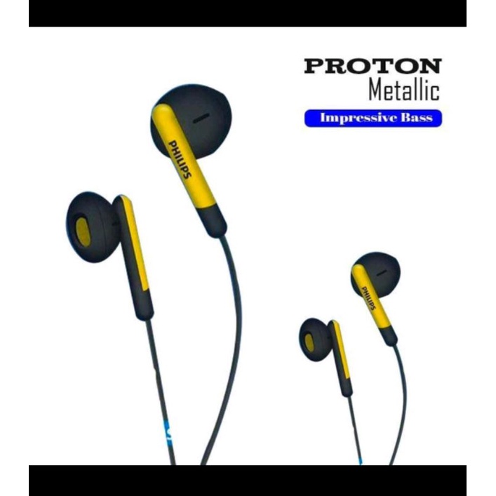HANDSFREE EARPHONE Philips Qp-268 Proton metalic impressive bass