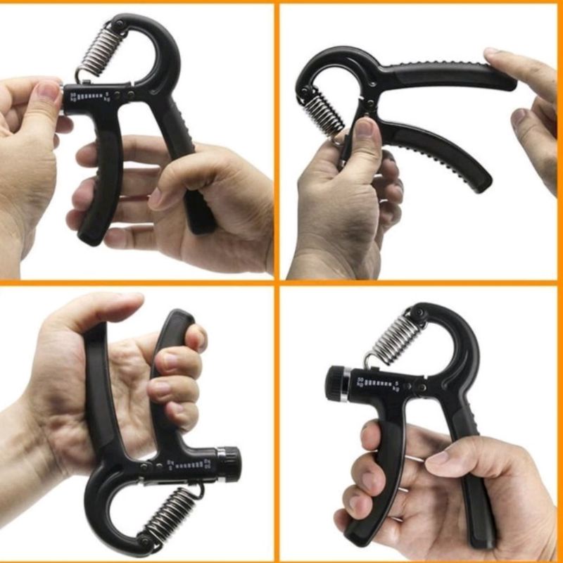 PREMIUM HANDGRIP OLAH RAGA TANGAN ADJUSTABLE (TEKANAN 5-50KG BISA DISESUAIKAN)