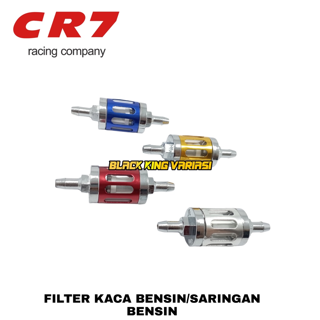 Filter Bensin Motor Filter Kaca Bensin Saringan Bensin Motor Variasi CR7 Universal