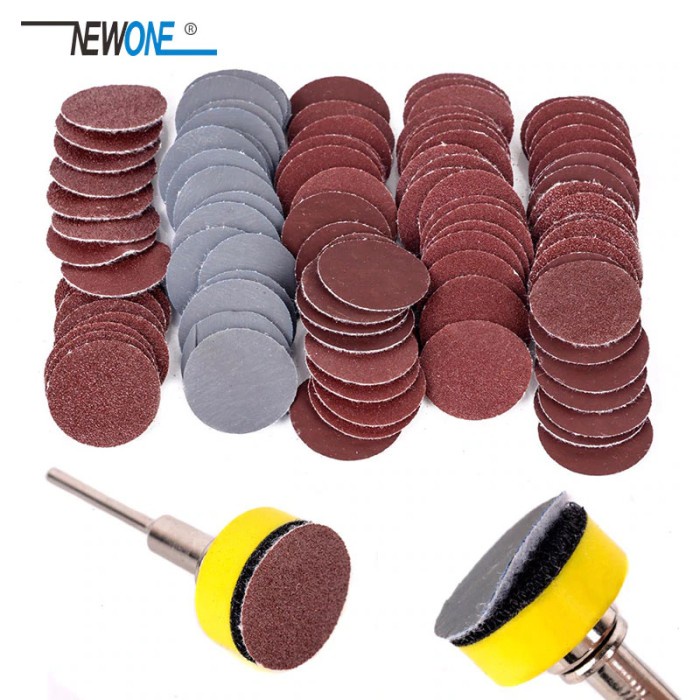 Mata Bor Polishing Scrubbing Fiber Wheel Sanding Disc Paket 100 PCS