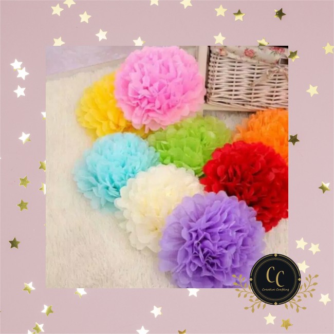 

Pompom Kertas 20cm / Pompom 20 Cm