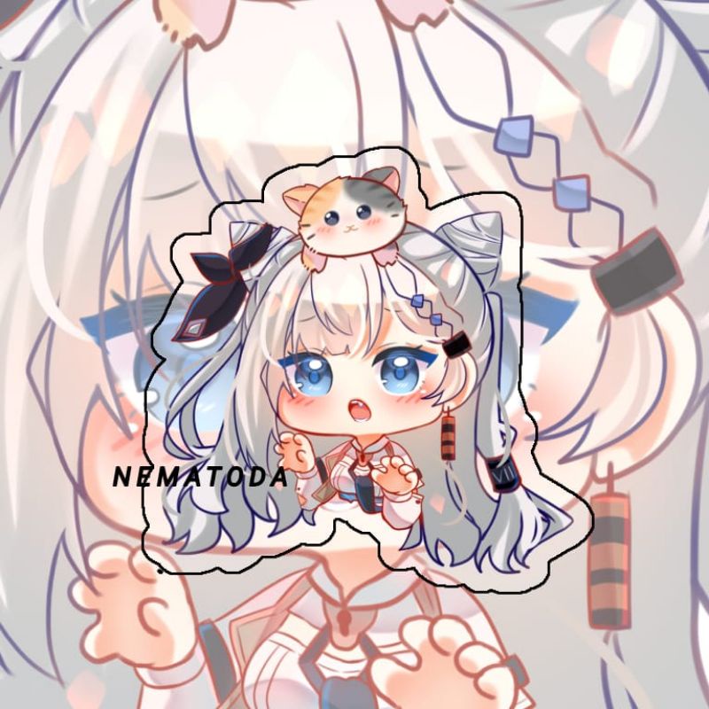 Gantungan Kunci Hololive ID Vestia Zeta - Keychain Hololive ID Vestia Zeta