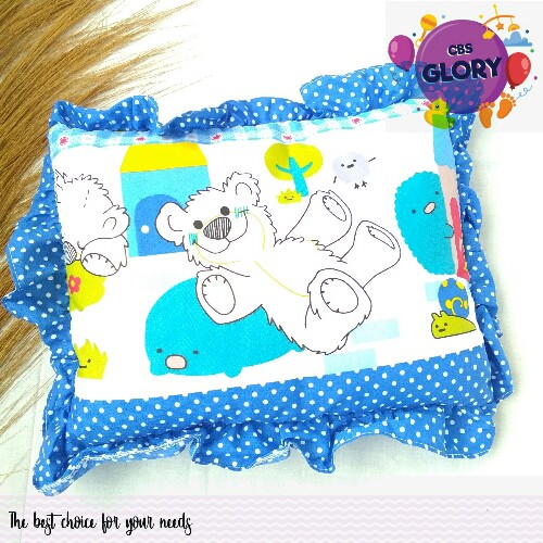 Bantal Bayi Medium/Bantal Bayi Lucu/Karakter Anak/Baby Pillow/Uk 26x35