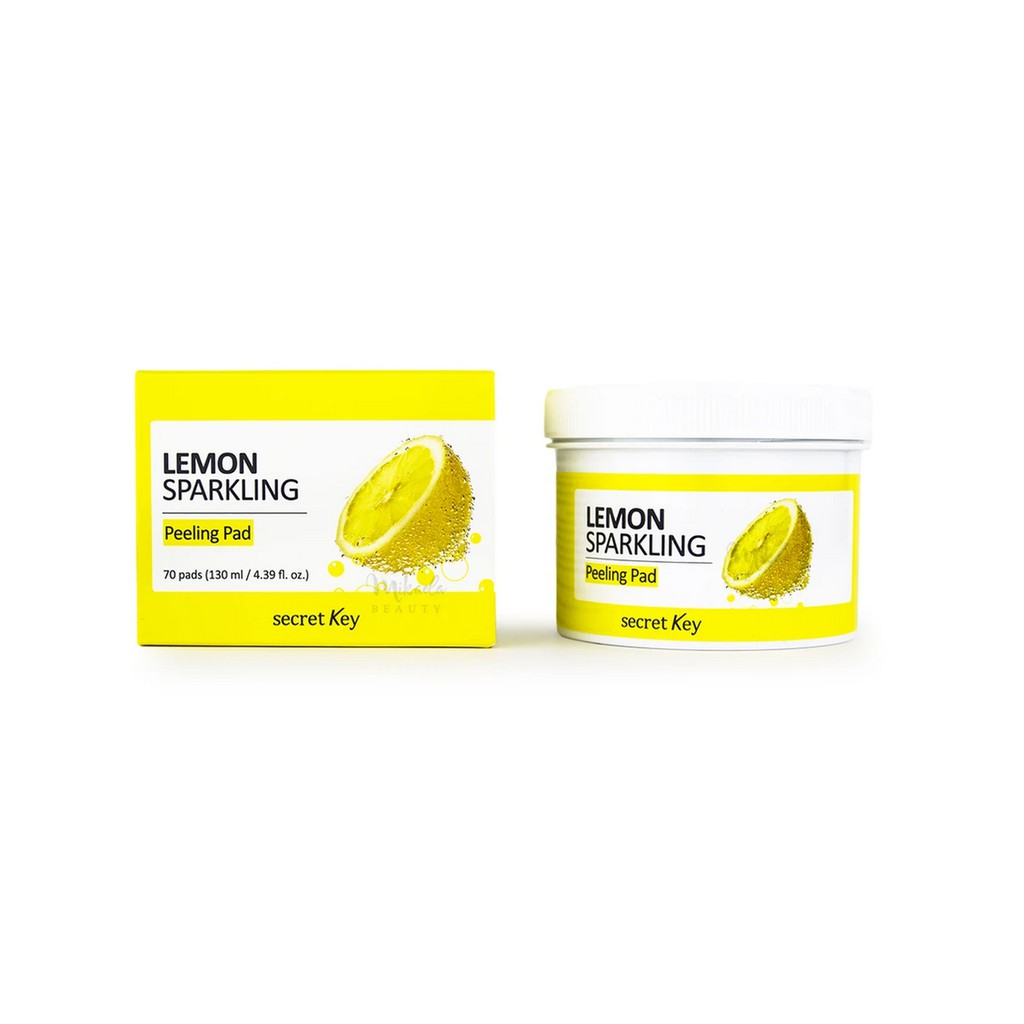 [BPOM] Secret Key Lemon Sparkling Peeling Pad 70 Pads