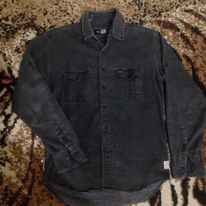 jaket denim rip curl jacket jeans ripcurl second original