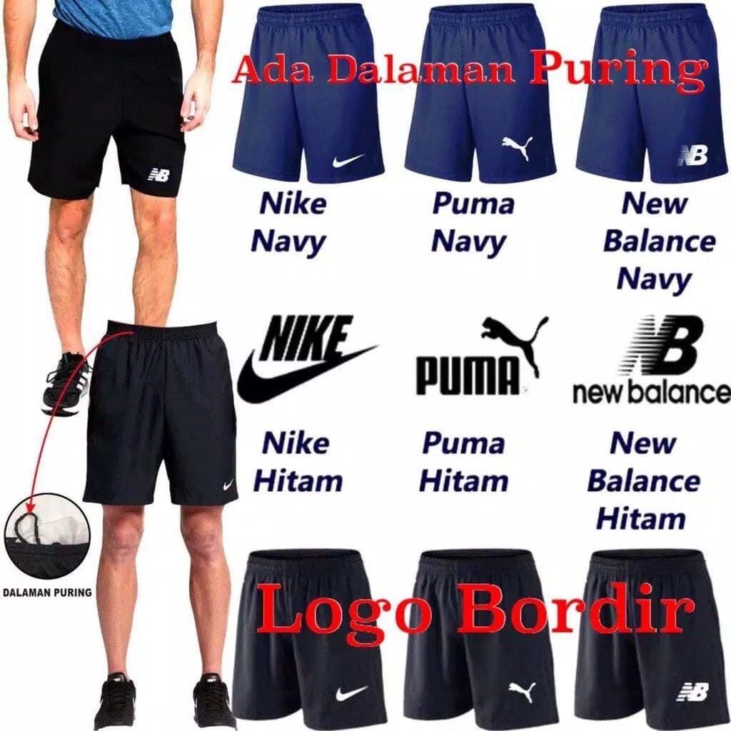 Celana Pendek Pria / Celana Pendek Sport Pria / Celana Bola olahraga training / Celana Bola pendek p