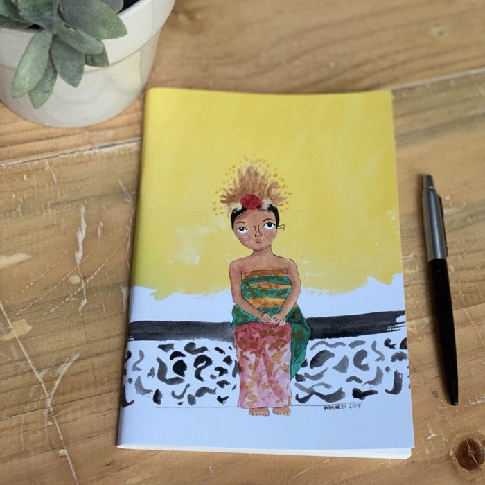 

[RESTOCK] Notebook Buku Notes A5 Jurnal Sketchbook Pendet Kamalika Artprints