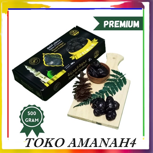 

Kurma Ajwa Medium Premium 500gr / Ajwa Nabi Original