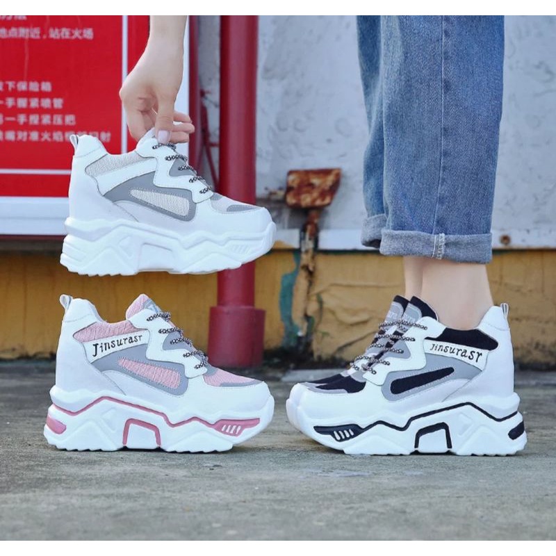 TmO - 8.8 Sale Sepatu wanita sneakers fashion Jinsurasy sporty dan trendy bisa Cod