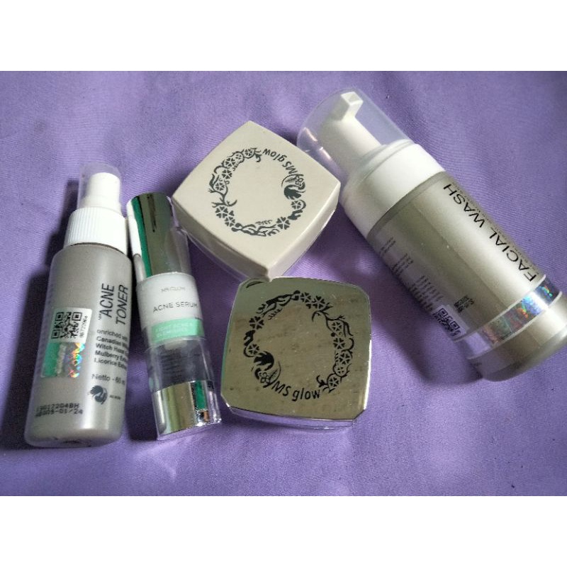 COD MS GLOW ACNE ORI PRELOVED BISA NEGO