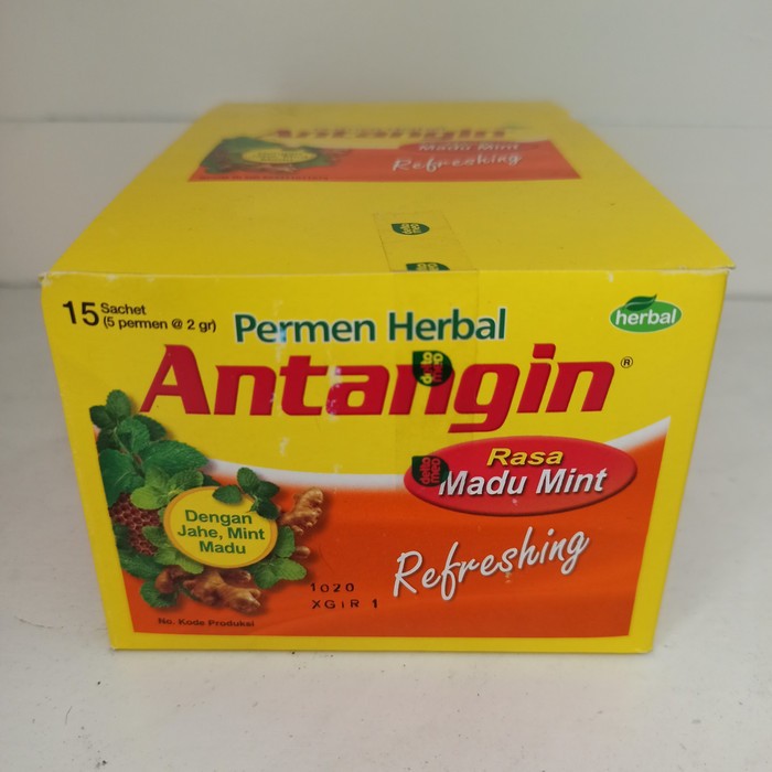 

Antangin Permen Box isi 15 sachet