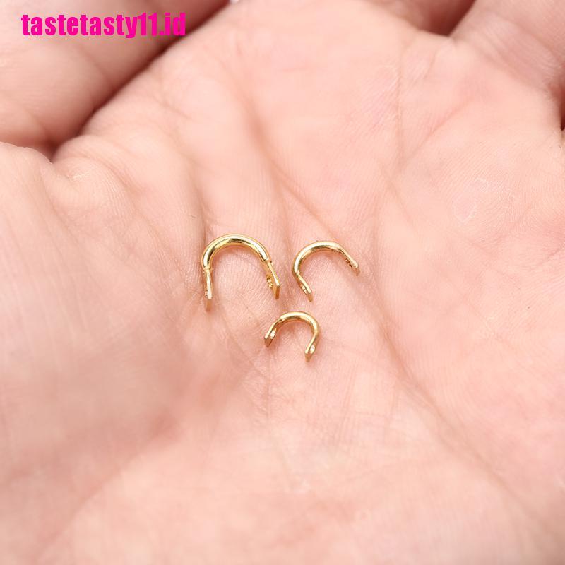 (TTID) Spinner Clevises Mudah Digunakan #3 50 Pcs / Pak Nikel Buatan USA