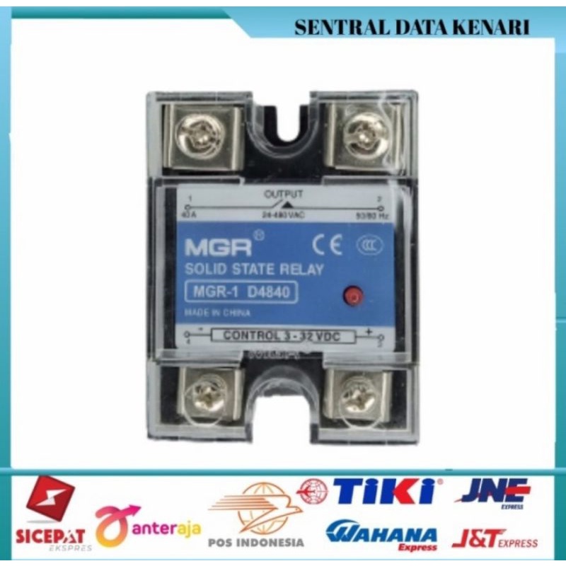 MGR solid state relay DC control AC 40A input 3'32VDC Output 24-48VA