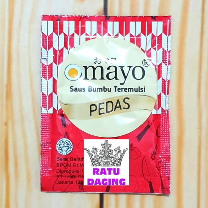 

Mayonnaise Pedas Manis @10gr - Japan Quality