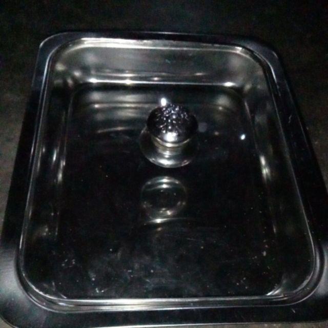 Nampan Prasmanan-fast Food Dish - Tutup Full Kaca