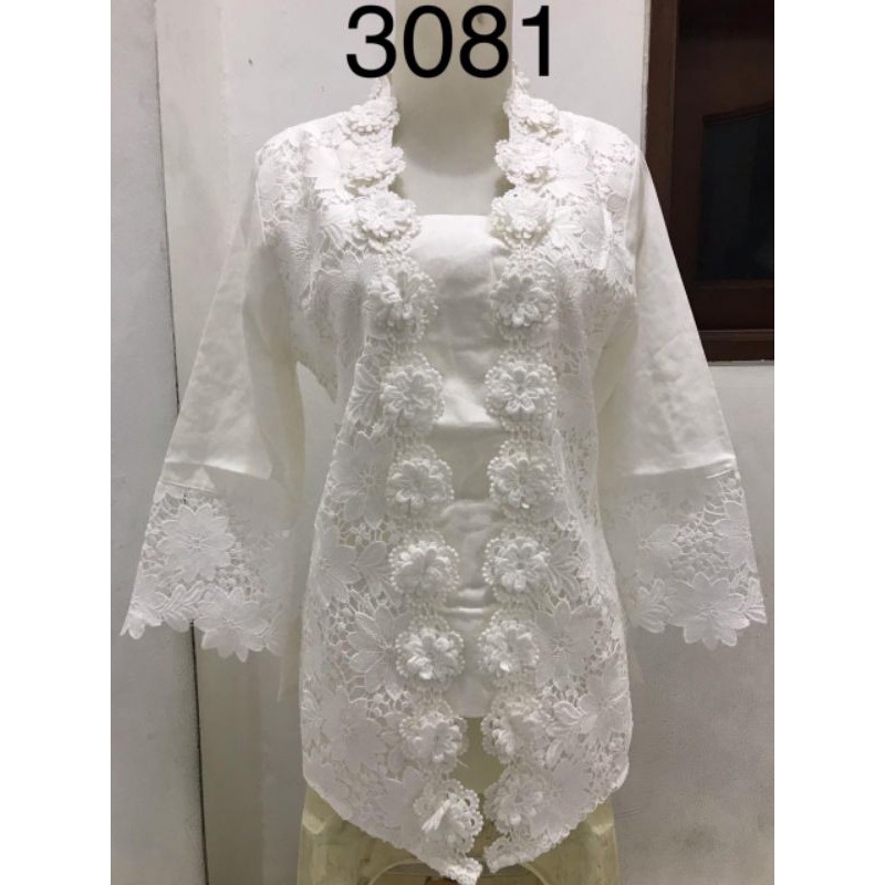 Kebaya kutubaru alexuez 3081 brukat tebal/kebaya encim premium