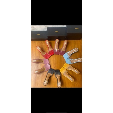Sandal Zara Hak Kaca
