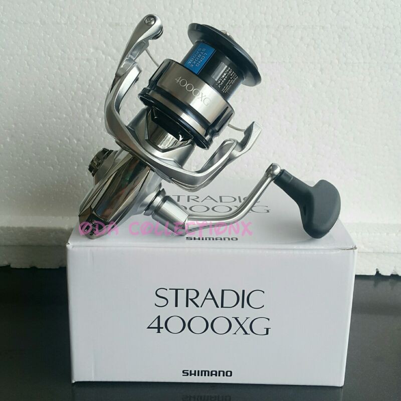 Reel SHIMANO STRADIC 4000 XG FL drag 11kg 7bb power handle 4000XG