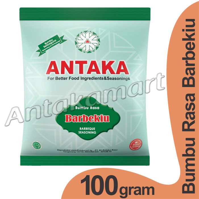 

SAUS-DRESSING- 100G BUMBU ANTAKA : RASA BARBEKIU -SAUS-DRESSING.