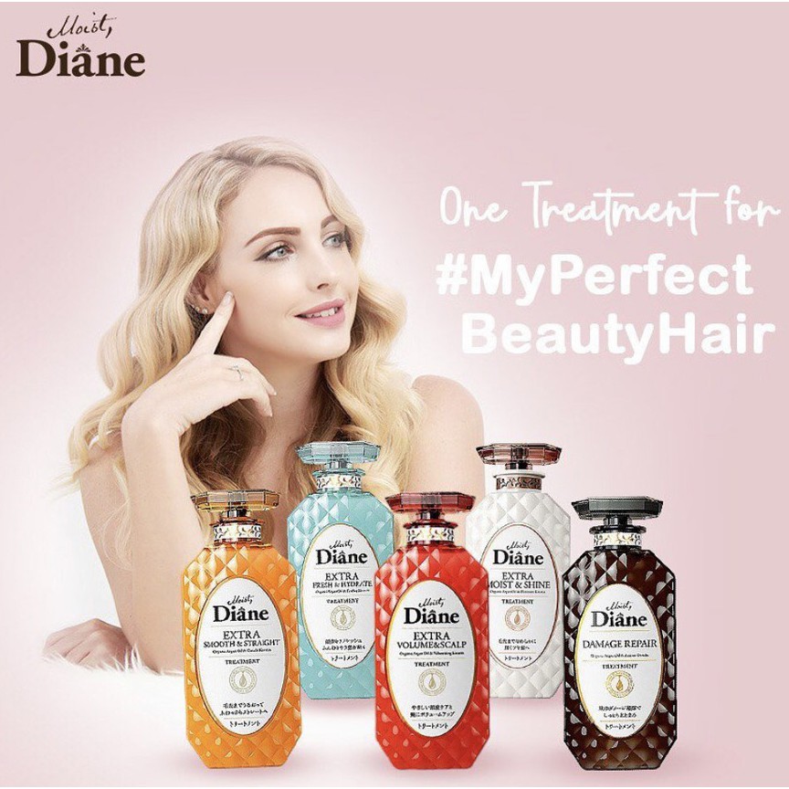 Moist Diane Extra Shampoo/Conditioner (450ml) - Japan Shampoo