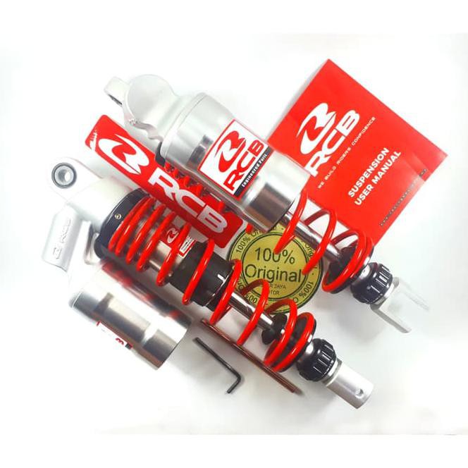 ✅ shockbreaker motor SHOCK BELAKANG TABUNG N MAX NMAX N-MAX 2020 RCB SB-2 ORI - Merah