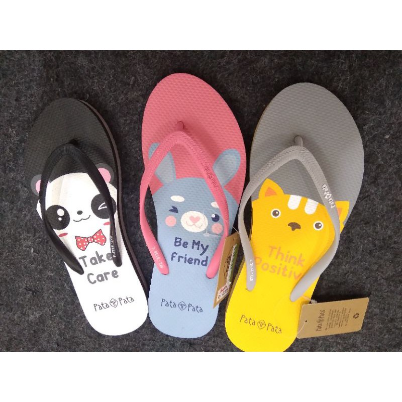 Sandal jepit karakter cewek pata" By Bata