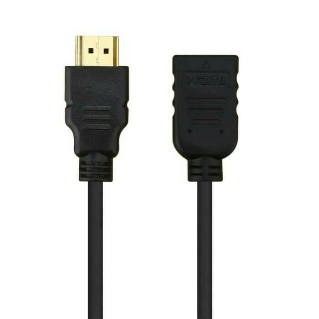 Kabel HDMI Extension Extender HDMI male to female 1.5m kualitas bagus