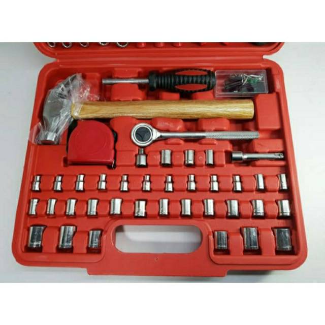 Kenmaster , 110 PCS  ,  77 PCS ,Tool Kit   , Kunci Sok - Socket