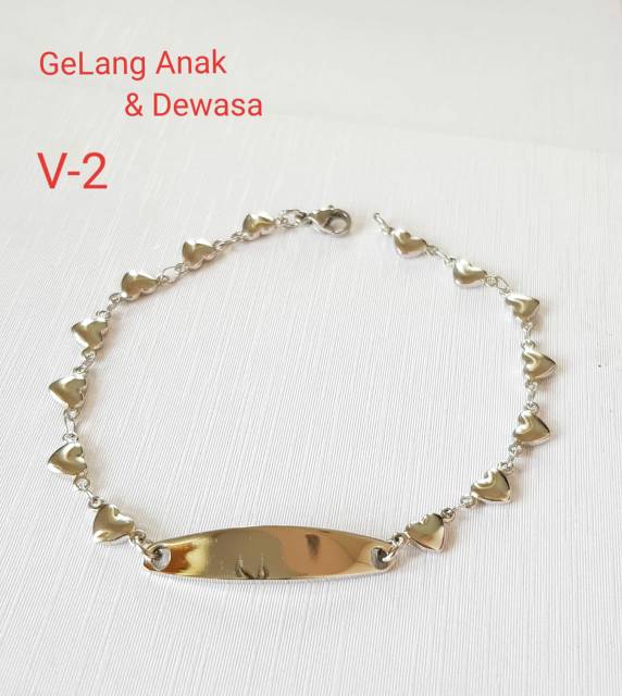 Gelang Anak &amp; Dewasa Fashion Titanium Jewelry import