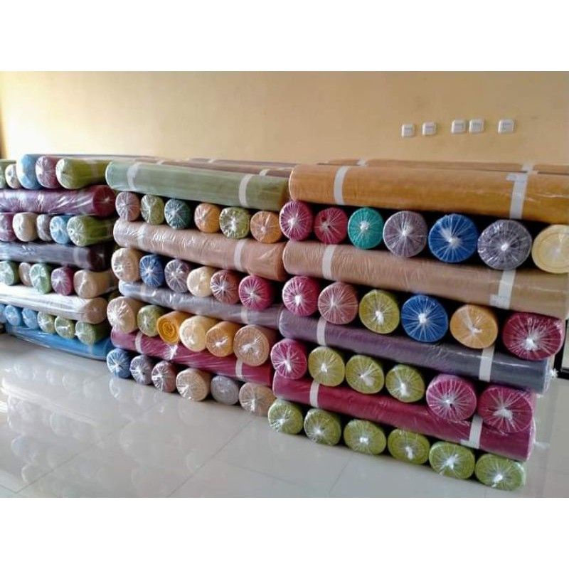 Gorden polos bahan meteran (mentahan)