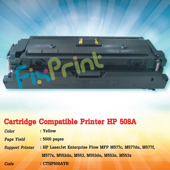 Toner Refill Cartridge CF362 CF362A Yellow For Color Printer Laserjet HP M552dn M553dn M553n M553x