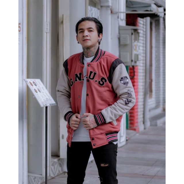 Jaket varsity /Jaket Baseball /Jaket Bomber /Jaket Basket /Jaket pria wanita /Jaket Distro Varsity/J