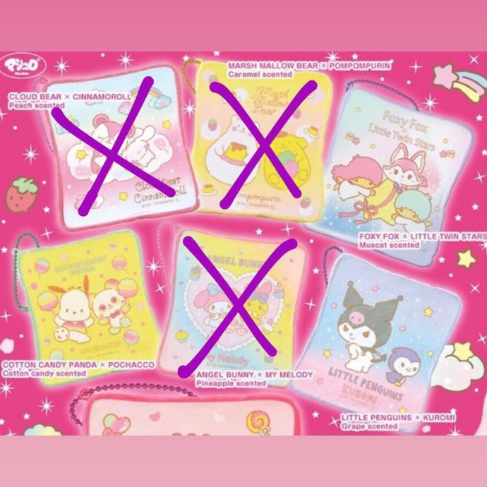 Paling Dicari] Rare Sanrio✖️Ibloom Toast Squishy Lisenced