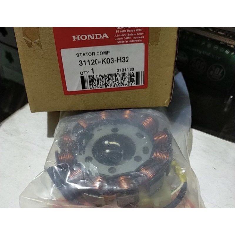 SPULL SPOOL SPUL STATOR COMP REVO F1 INJEKSI HONDA K03