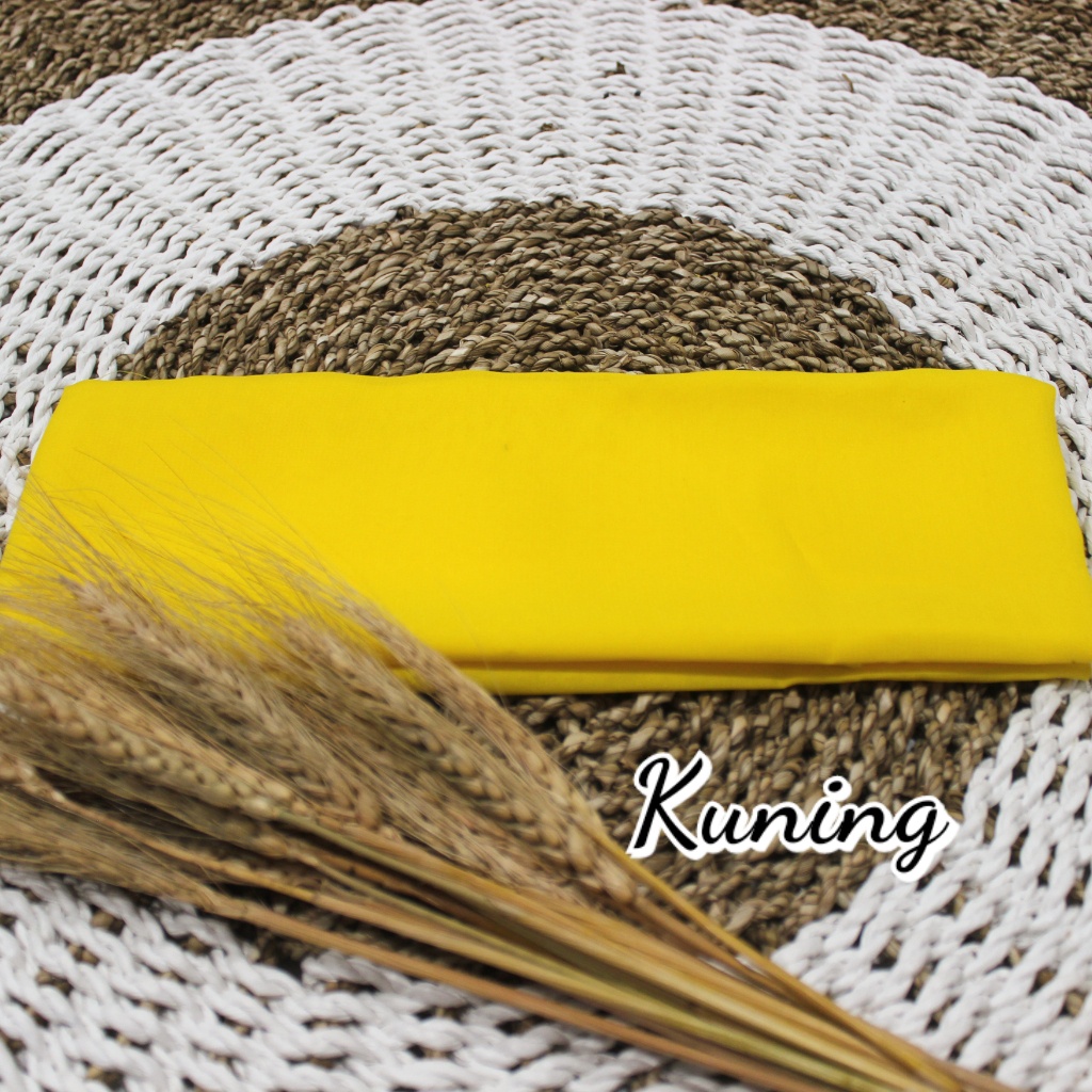 Selendang Sifon Hycon / Senteng 2.4m/ Selendang Bali / Senteng-Kuning