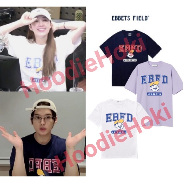 [COD] TSHIRT TEE BAJU KPOP KAOS EBFD AUTHENTIC EBBETS FIELD LEE KNOW STRAYKIDS YERI COTTON COMBED 30