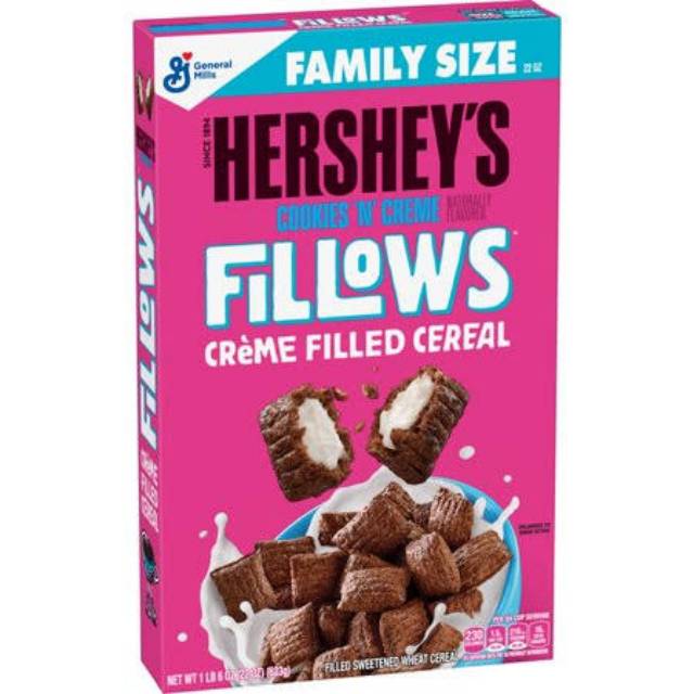 Hershey's Fillows cereal USA 22 oz