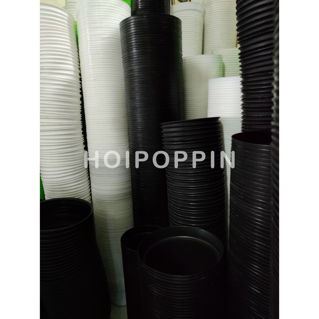 HPP - GROSIR POT 15 PUTIH / POT 15 PUTIH / POT PEMBIBITAN / POT HARGA GROSIR / POT POLOS PUTIH