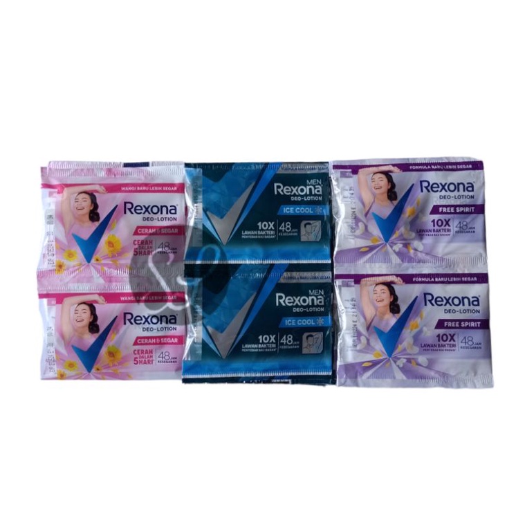 Rexona Sachet Rexona Deo Lotion Sachet Rexona Men Advance Whitening Free Spirit Ecer 9ml