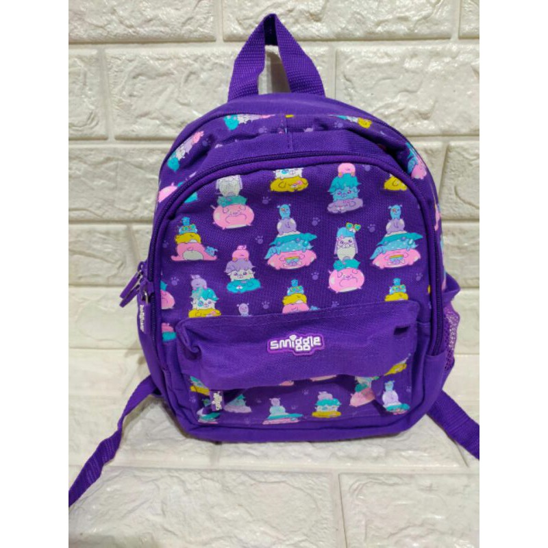 Backpack Smiggle/Preloved smiggle/ Tas Smiggle/Smiggle anak/Tas anak/Smiggle