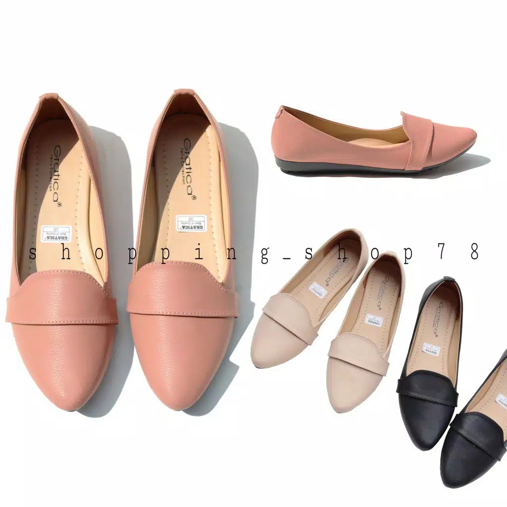 Sepatu Wanita flat shoes Gratica ut 07