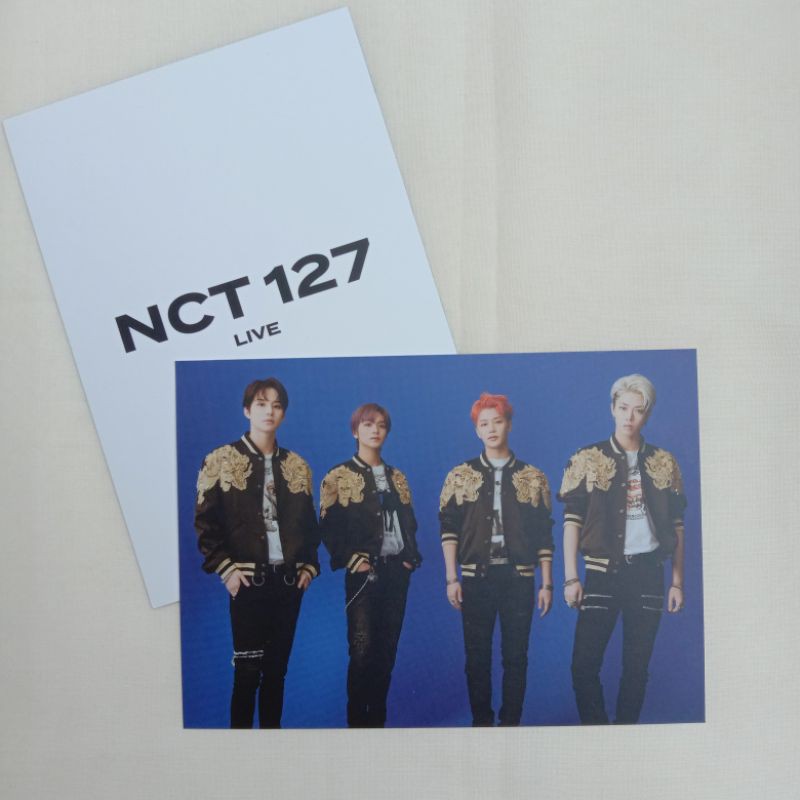 Postcard NCT 127 Live Beyond The Origin Official