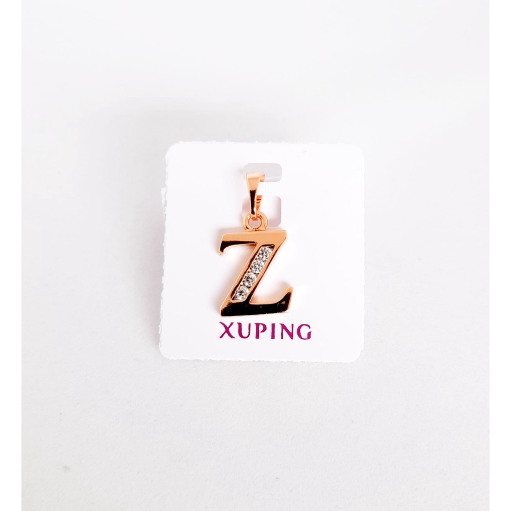 liontin abjad xuping original a-z