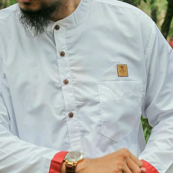 Baju Koko Putih Katun Import Al Amwa-Bahan Bagus Al Amwa Tokoabdu Musl