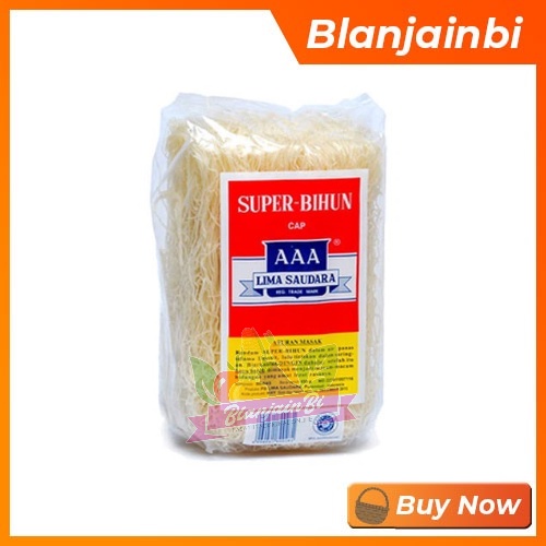 

Bihun AAA 220gr Bandung Area