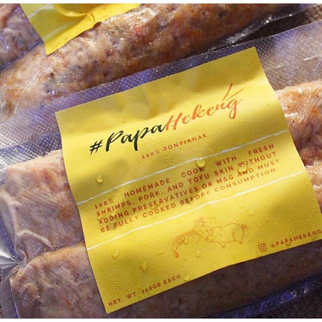 

Hekeng / Gohiong khas Pontianak 250gr